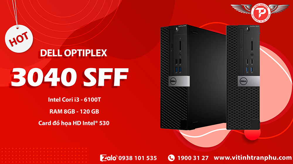Máy tính bộ Dell OptiPlex 3040 SFF - Sự lựa chọn cao cấp cho doanh nghiệp